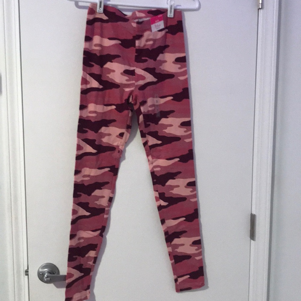 Pink Camo Leggings